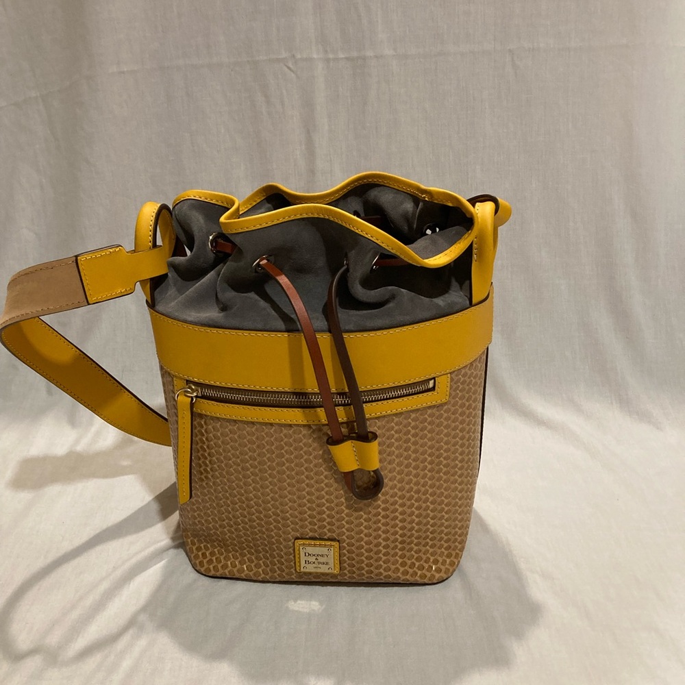 Dooney & Bourke Suede and Leather Bag